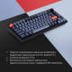 Keychron V1 Max 84 Key RGB Hot-Swap Gateron Jupiter Red Knob Carbon Black (V1MD1_KEYCHRON)
