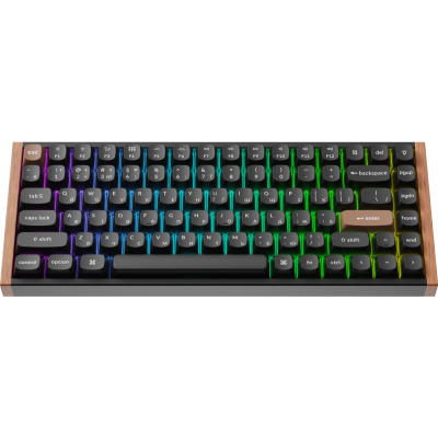 Keychron K2HE Gateron Double-Rail Magnetic Nebula QMK RGB Black (K2H-F1-UA)