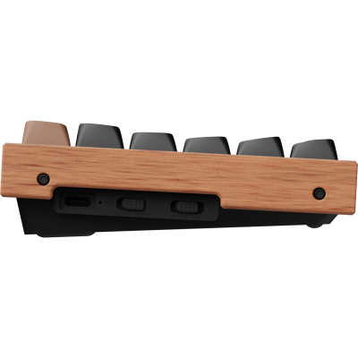 Keychron K2HE Gateron Double-Rail Magnetic Nebula QMK RGB Black (K2H-F1-UA)