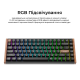 Keychron K2HE Gateron Double-Rail Magnetic Nebula QMK RGB Black (K2H-F1-UA)