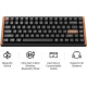 Keychron K2HE Gateron Double-Rail Magnetic Nebula QMK RGB Black (K2H-F1-UA)