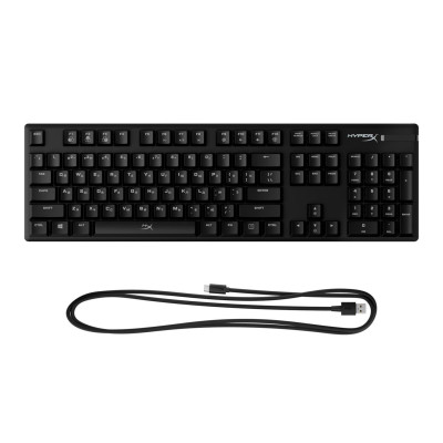 HyperX Alloy Origins (HX Blue switches) (HX-KB6BLX-RU)