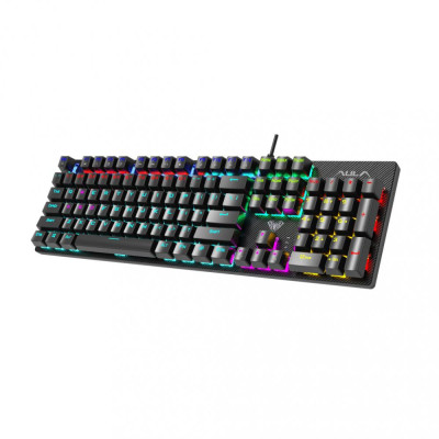 AULA Retribution Mechanical Keyboard EN/RU Blue switch (6948391240329)