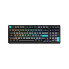 Akko 3098B Black&Cyan CS Jelly White EN/UKR RGB