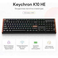 Keychron K10 HE Magnetic Switch Wireless (K10H-F1-UA)
