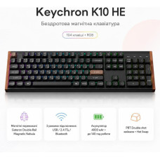 Keychron K10 HE Magnetic Switch Wireless (K10H-F1-UA)