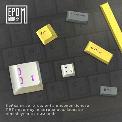 EPOMAKER Shadow-S TKL RGB Mechanical Mulan Switch Hot-Swap (SHS-W-M) White
