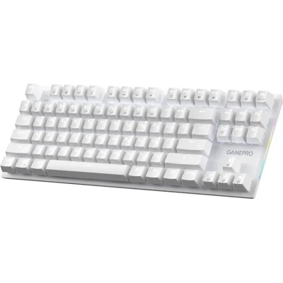 GamePro Genesis Joker MK124W Outemu Red Swithes USB White