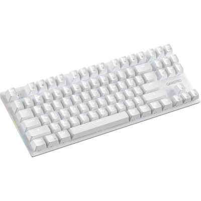 GamePro Genesis Joker MK124W Outemu Red Swithes USB White