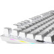GamePro Genesis Joker MK124W Outemu Red Swithes USB White