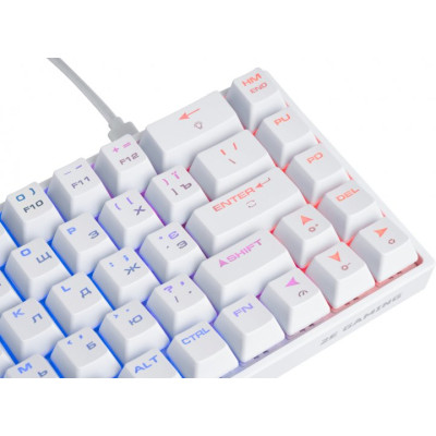 2E KG370 RGB Gateron Blue Switch White (2E-KG370UWT-BL)