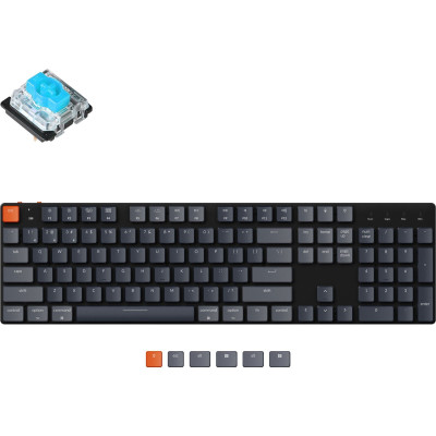 Keychron K5SE 104 Key Gateron Blue White Led WL UA Black (K5SEG2_KEYCHRON)
