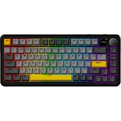 Ajazz AK820 MAX Magnetic Switches Black (AK820MAX-M-BGY)