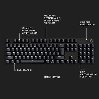 Logitech G413 SE UA (920-010437)