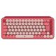 Logitech POP Keys Wireless Mechanical Keyboard UA Heartbreaker Rose (920-010737)