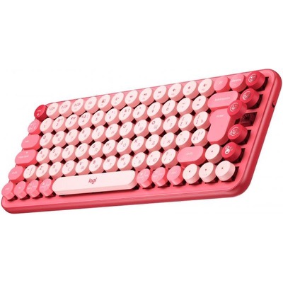 Logitech POP Keys Wireless Mechanical Keyboard UA Heartbreaker Rose (920-010737)