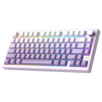 MageGee Light 75 RGB Purple Bird Switch Wireless White/Purple (6971969728813)