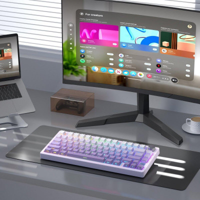 MageGee Light 75 RGB Purple Bird Switch Wireless White/Purple (6971969728813)