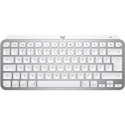 Logitech MX Keys Mini For Mac Wireless Illuminated Pale Grey (920-010526)