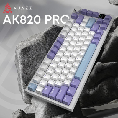 Ajazz AK820 Pro Gift Switch Purple (AK820PRO-G-PWB)
