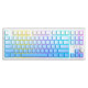 MageGee SKY 87 RGB Blue Whale Switch Wireless White/Blue Gradient (6971969728509)