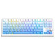 MageGee SKY 87 RGB Blue Whale Switch Wireless White/Blue Gradient (6971969728509)