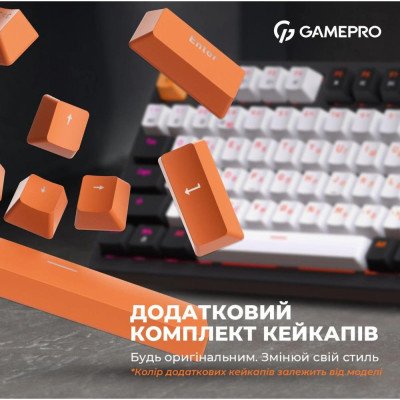 GamePro MK170 Outemu Red Hot-Swap Switch Black GamePro MK170 Outemu Red Hot-Swap Switch Black