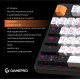 GamePro MK170 Outemu Red Hot-Swap Switch Black GamePro MK170 Outemu Red Hot-Swap Switch Black
