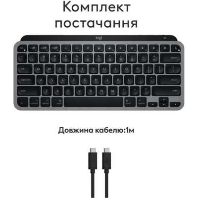 Logitech MX Keys Mini For Mac Space Gray (920-012652)
