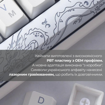 Ducky One 3 RGB Cherry MX Red (DKON2108ST-RUAPXPWWWSC1) White Ducky One 3 RGB Cherry MX Red (DKON2108ST-RUAPXPWWWSC1) White