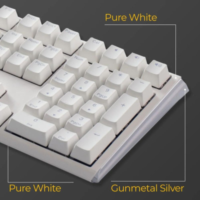 Ducky One 3 RGB Cherry MX Red (DKON2108ST-RUAPXPWWWSC1) White Ducky One 3 RGB Cherry MX Red (DKON2108ST-RUAPXPWWWSC1) White