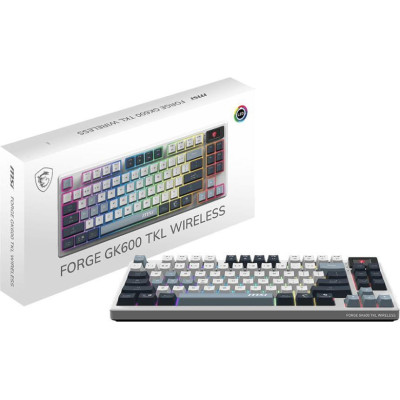 MSI FORGE GK600 TKL WIRELESS SKY UA