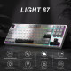 MageGee Light 87 RGB Blue Whale Switch Wireless Star White (6971969728431-UA)