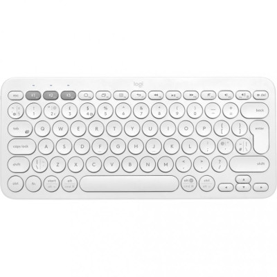 Logitech K380 Multi-Device Bluetooth Keyboard White (920-009589)