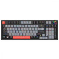 Xtrike ME GK-987 RGB Mechanical USB UA Grey/Black (GK-987GBRUA)