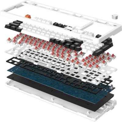 GamePro MK170 Outemu Red Hot-Swap Switch White