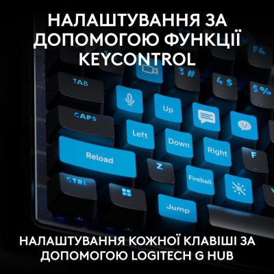 Logitech G Pro X TKL Rapid Linear Black (920-013233)