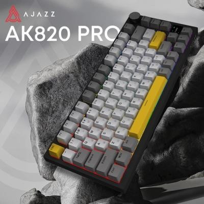 Ajazz AK820 Pro Flying Fish Switch Purple (AK820PRO-FF-PWB)