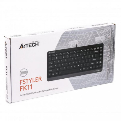 A4Tech Fstyler Compact Size FK11 USB Grey