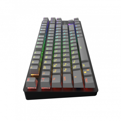 Dark Project One KD87A ABS Gateron Mechanical Red (DPO-KD-87A-000300-GRD)