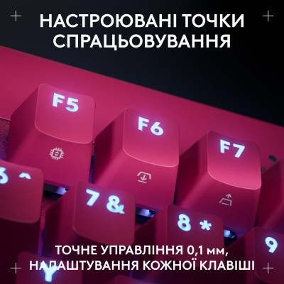 Logitech G Pro X TKL Rapid Linear Magenta (920-013253)