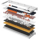 GamePro MK180 Outemu Red Hot-Swap Switch White
