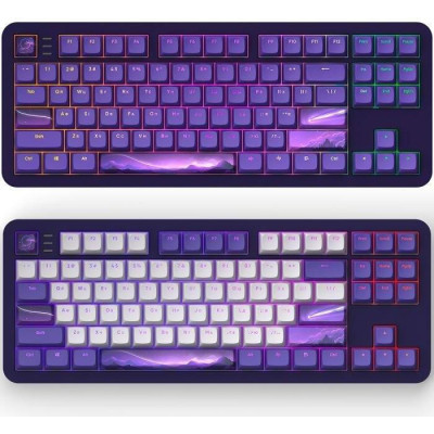 Dark Project ALU87 Celestial ENG/UA Purple (DPKB_CELESTIAL_87_ANSI_UA)