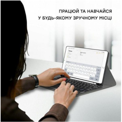 AIRON Premium для iPad 10.2'' 2019/2020 7/8th Gen/Air 3 з Bluetooth клавіатурою (4822352781058)