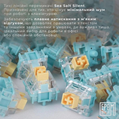 EPOMAKER TH80 PRO V2 Sea Salt Silent Black (TH80-PROV2-B-SS)