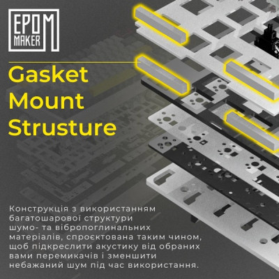 EPOMAKER TH80 PRO V2 Sea Salt Silent Black (TH80-PROV2-B-SS)