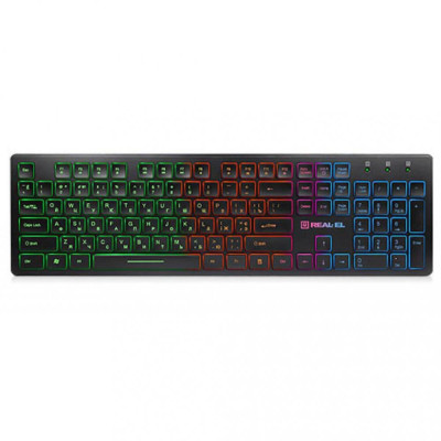 REAL-EL Comfort 7070 Backlit Black (EL123100018)