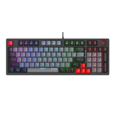 GamePro MK120 Red Switches USB (MK120R) black