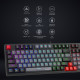 GamePro MK120 Red Switches USB (MK120R) black