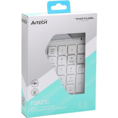 A4Tech Fstyler FGK21C White